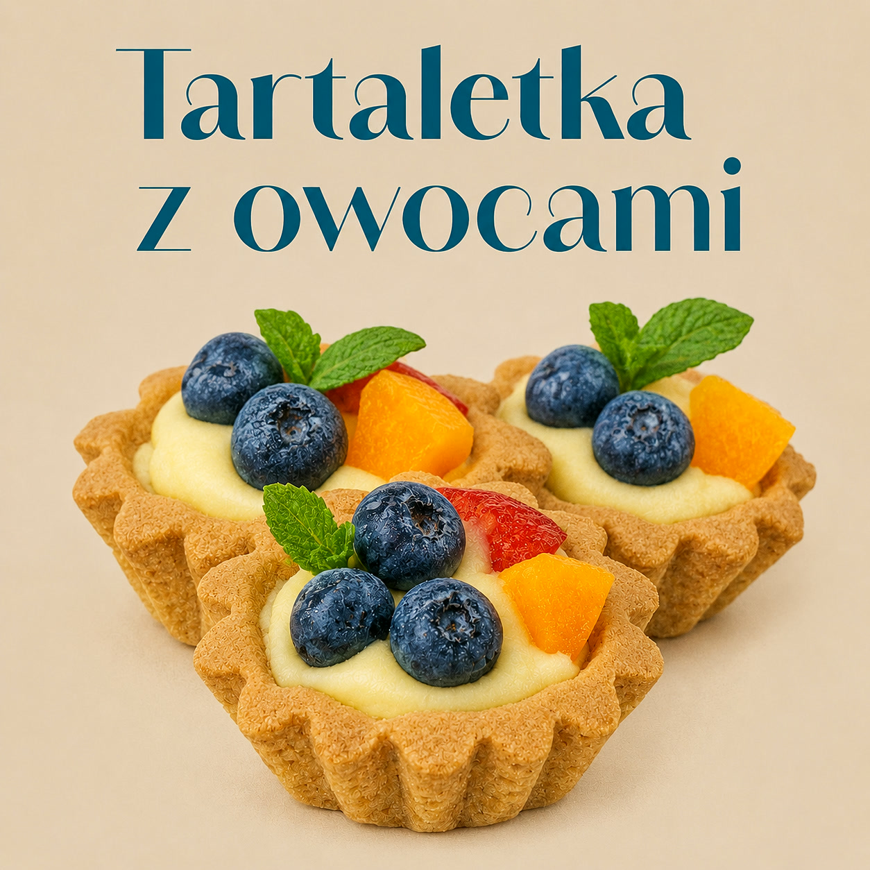 Tartaletka z owocami